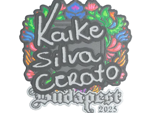 Sticker | KSCERATO (Embroidered) | Budapest 2025 Sticker | KSCERATO (Embroidered) | Budapest 2025