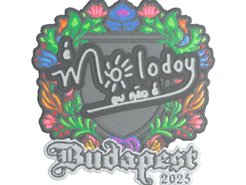 Sticker | molodoy (Embroidered) | Budapest 2025 Sticker | molodoy (Embroidered) | Budapest 2025