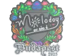 Sticker | molodoy (Embroidered) | Budapest 2025