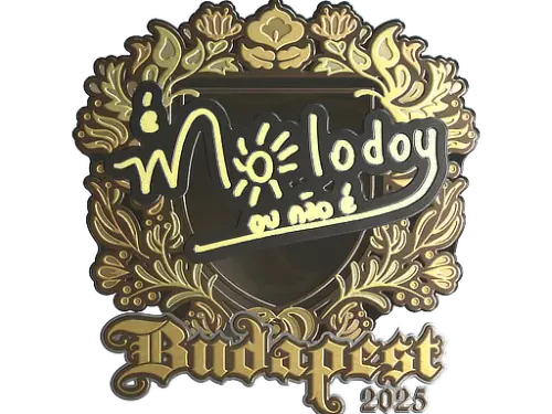 Sticker | molodoy (Gold) | Budapest 2025