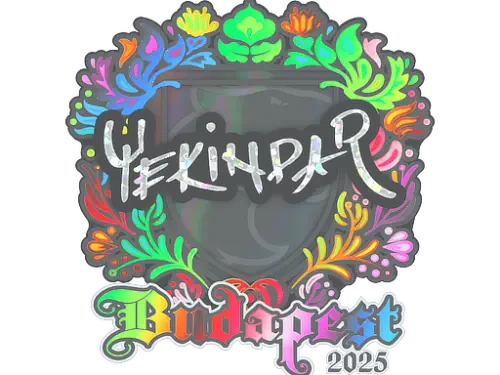 Sticker | YEKINDAR (Holo) | Budapest 2025