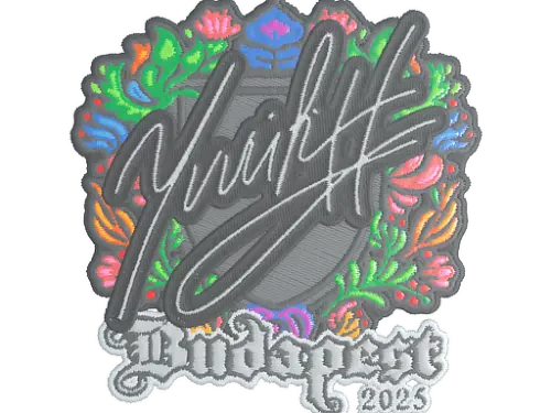 Sticker | yuurih (Embroidered) | Budapest 2025
