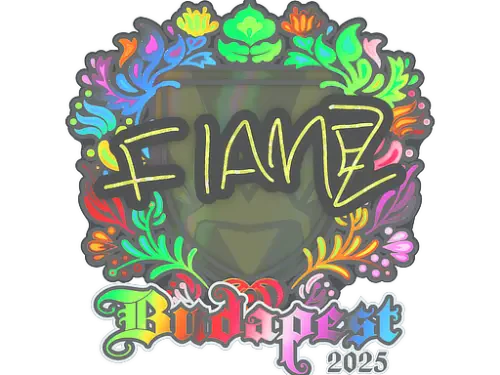 Sticker | FlameZ (Holo) | Budapest 2025