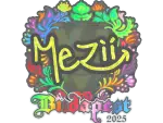 Sticker | mezii (Holo) | Budapest 2025