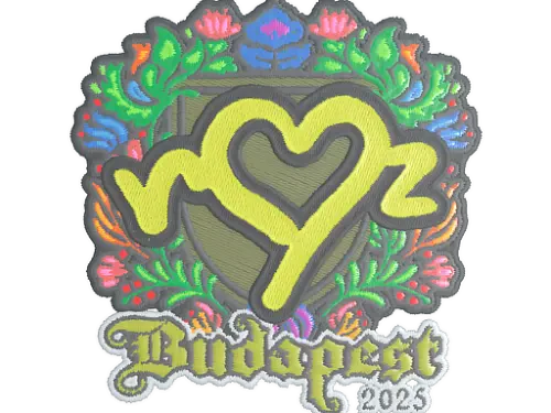 Sticker | ropz (Embroidered) | Budapest 2025