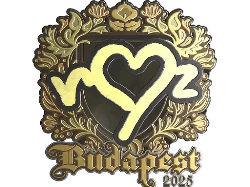 Sticker | ropz (Gold) | Budapest 2025 Sticker | ropz (Gold) | Budapest 2025