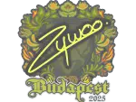Sticker | ZywOo | Budapest 2025