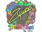 Sticker | ZywOo (Holo) | Budapest 2025