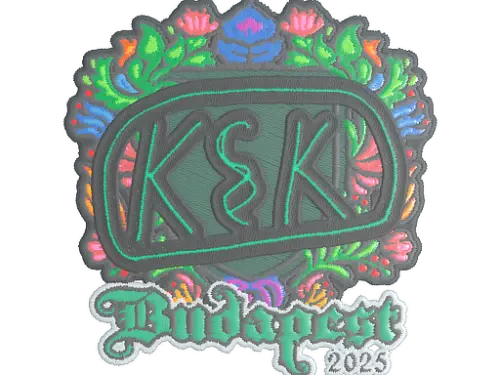 Sticker | kyousuke (Embroidered) | Budapest 2025 Sticker | kyousuke (Embroidered) | Budapest 2025