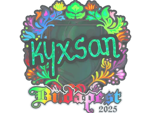 Sticker | kyxsan (Holo) | Budapest 2025