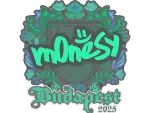 Sticker | m0NESY | Budapest 2025