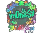 Sticker | m0NESY (Holo) | Budapest 2025