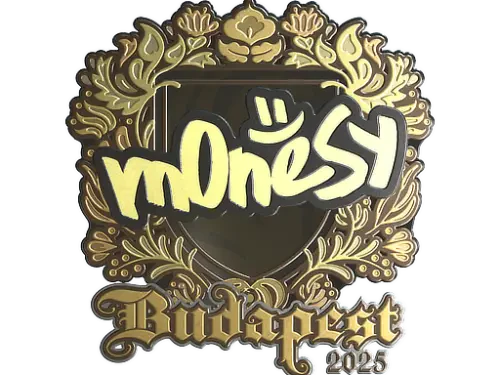 Sticker | m0NESY (Gold) | Budapest 2025 Sticker | m0NESY (Gold) | Budapest 2025