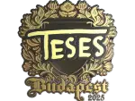 Sticker | TeSeS (Gold) | Budapest 2025