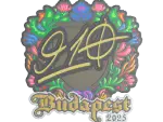 Sticker | 910 (Embroidered) | Budapest 2025