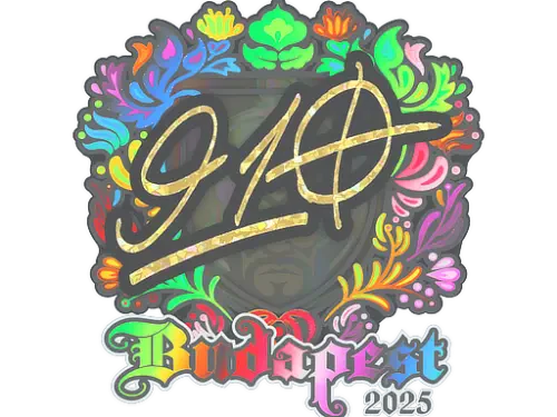 Sticker | 910 (Holo) | Budapest 2025 Sticker | 910 (Holo) | Budapest 2025