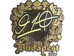 Sticker | 910 (Gold) | Budapest 2025