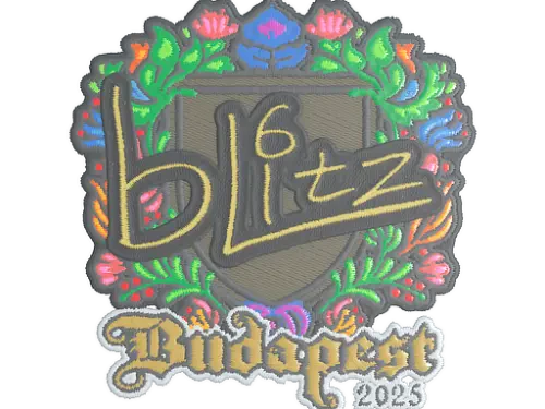 Sticker | bLitz (Embroidered) | Budapest 2025