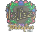 Sticker | bLitz (Embroidered) | Budapest 2025