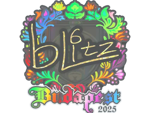 Sticker | bLitz (Holo) | Budapest 2025