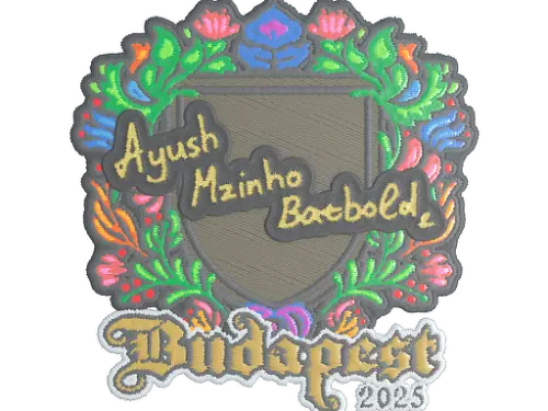 Sticker | mzinho (Embroidered) | Budapest 2025