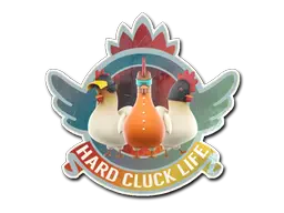 Sticker | Hard Cluck Life (Holo) Sticker | Hard Cluck Life (Holo)