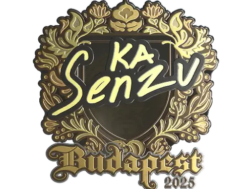 Sticker | Senzu (Gold) | Budapest 2025