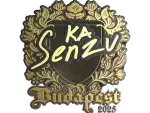 Sticker | Senzu (Gold) | Budapest 2025