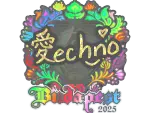 Sticker | Techno4K (Holo) | Budapest 2025
