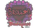 Sticker | Brollan | Budapest 2025