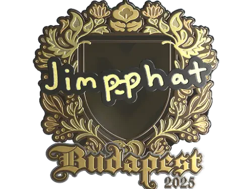 Sticker | Jimpphat (Gold) | Budapest 2025