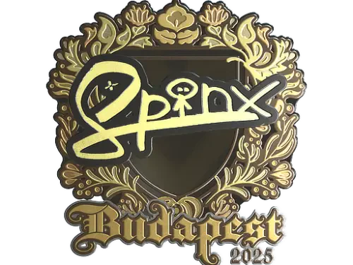 Sticker | Spinx (Gold) | Budapest 2025
