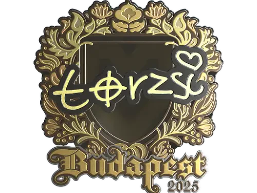 Sticker | torzsi (Gold) | Budapest 2025 Sticker | torzsi (Gold) | Budapest 2025