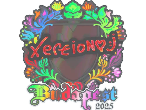 Sticker | xertioN (Holo) | Budapest 2025