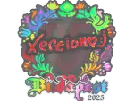 Sticker | xertioN (Holo) | Budapest 2025