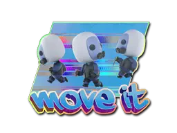 Sticker | Move It (Holo) Sticker | Move It (Holo)