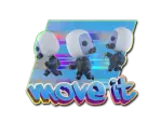 Sticker | Move It (Holo)