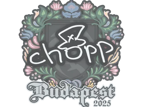 Sticker | chopper | Budapest 2025