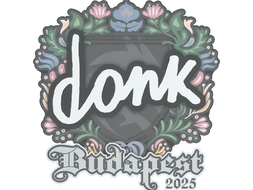 Sticker | donk | Budapest 2025