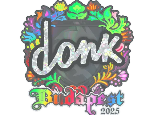 Sticker | donk (Holo) | Budapest 2025 Sticker | donk (Holo) | Budapest 2025