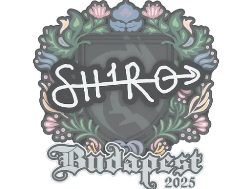 Sticker | sh1ro | Budapest 2025 Sticker | sh1ro | Budapest 2025