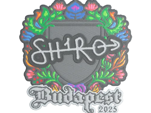 Sticker | sh1ro (Embroidered) | Budapest 2025