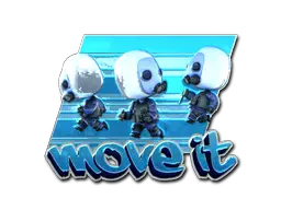 Sticker | Move It (Foil)