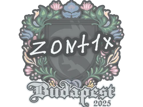 Sticker | zont1x | Budapest 2025