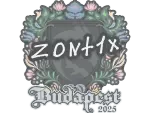 Sticker | zont1x | Budapest 2025