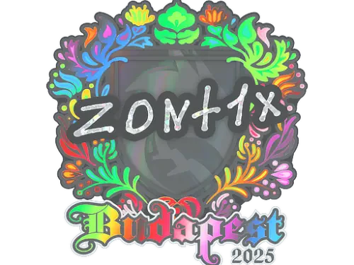 Sticker | zont1x (Holo) | Budapest 2025 Sticker | zont1x (Holo) | Budapest 2025