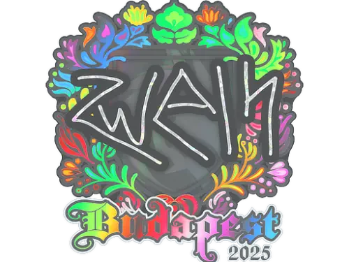 Sticker | zweih (Holo) | Budapest 2025