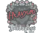 Sticker | Heavygod | Budapest 2025
