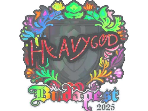 Sticker | Heavygod (Holo) | Budapest 2025 Sticker | Heavygod (Holo) | Budapest 2025