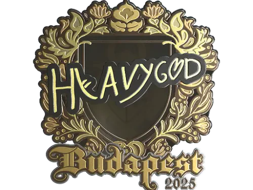 Sticker | Heavygod (Gold) | Budapest 2025 Sticker | Heavygod (Gold) | Budapest 2025